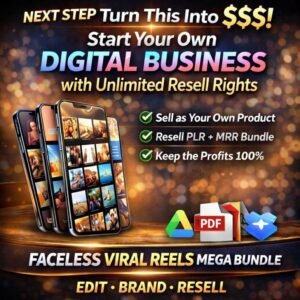 250,000+ Viral Reels Mega Bundle (PLR/MRR)