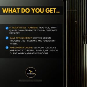 8 Financial Planners PLR & MRR, Budget trackers, Debt Tracker, Savings Tracker, Monthly Budget, Yearly budget, Savings Challenge Tracker