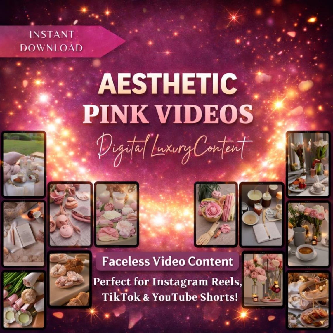 250,000+ Viral Reels Mega Bundle (PLR/MRR) | Faceless Reels Content | Instagram Reels, TikTok & YouTube Shorts - Image 7
