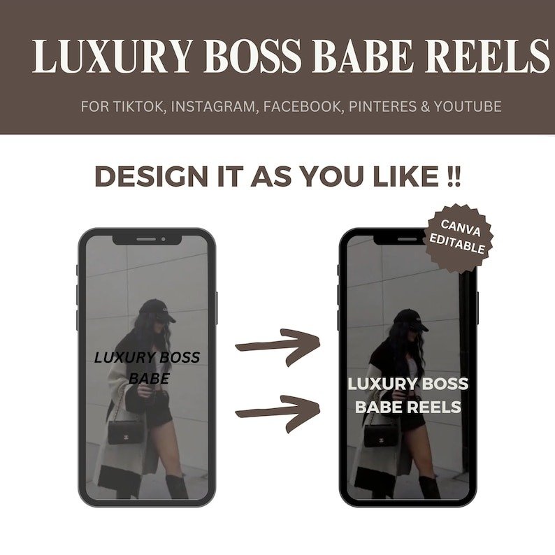 2000+ Luxury Aesthetic Boss Babe Reels Bundle, Faceless Marketing, Digital Marketing, Master Resell Rights, PLR Digital Products, MRR - Image 7