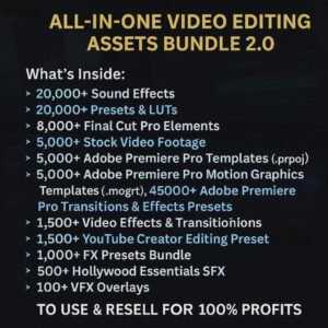 75M+ Digital Products Mega Bundle: PLR MRR, Ebooks, Templates