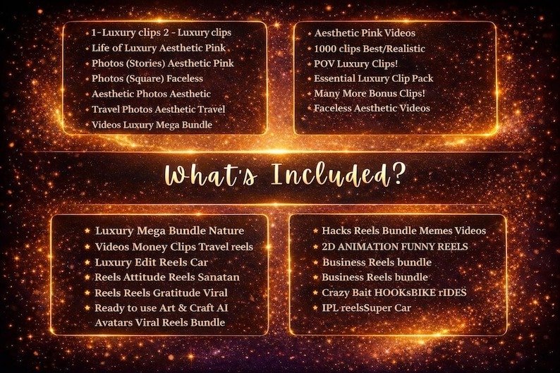 250,000+ Viral Reels Mega Bundle (PLR/MRR) | Faceless Reels Content | Instagram Reels, TikTok & YouTube Shorts - Image 4