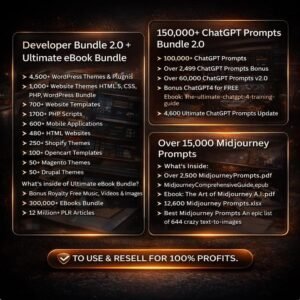 75 Million Digital Products Bundle